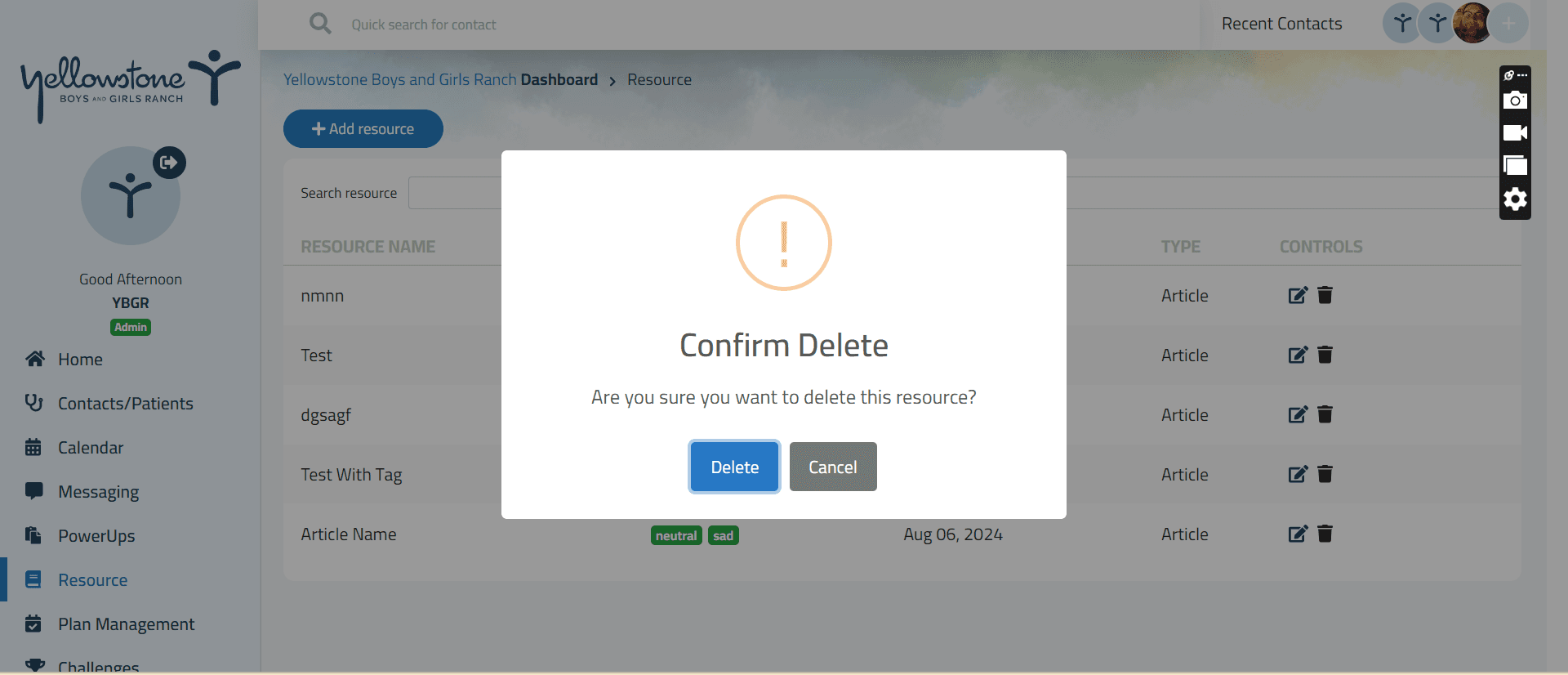 Healthcare management platform interface for clinical workflows and patient data